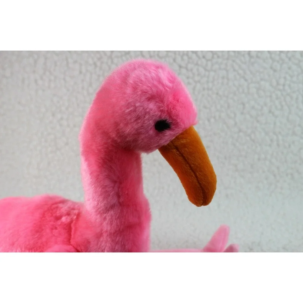 FLAMINGO PINK TY Beanie Baby Buddy PINKY the Stuffed Toy Plush NWT PLUSH‎